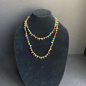 Long Wrap Beaded Necklace or bracelet